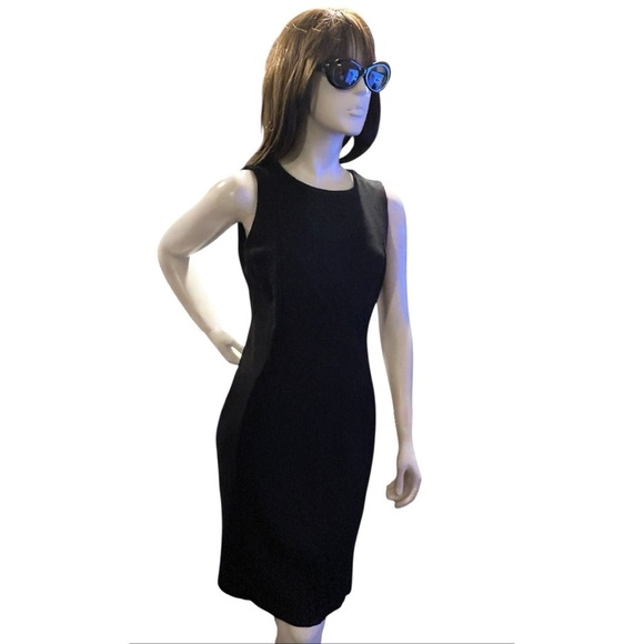 Quince Women’s Black Size 2 Ultra-Stretch Ponte Sleeveless Dress - Picture 4 of 6